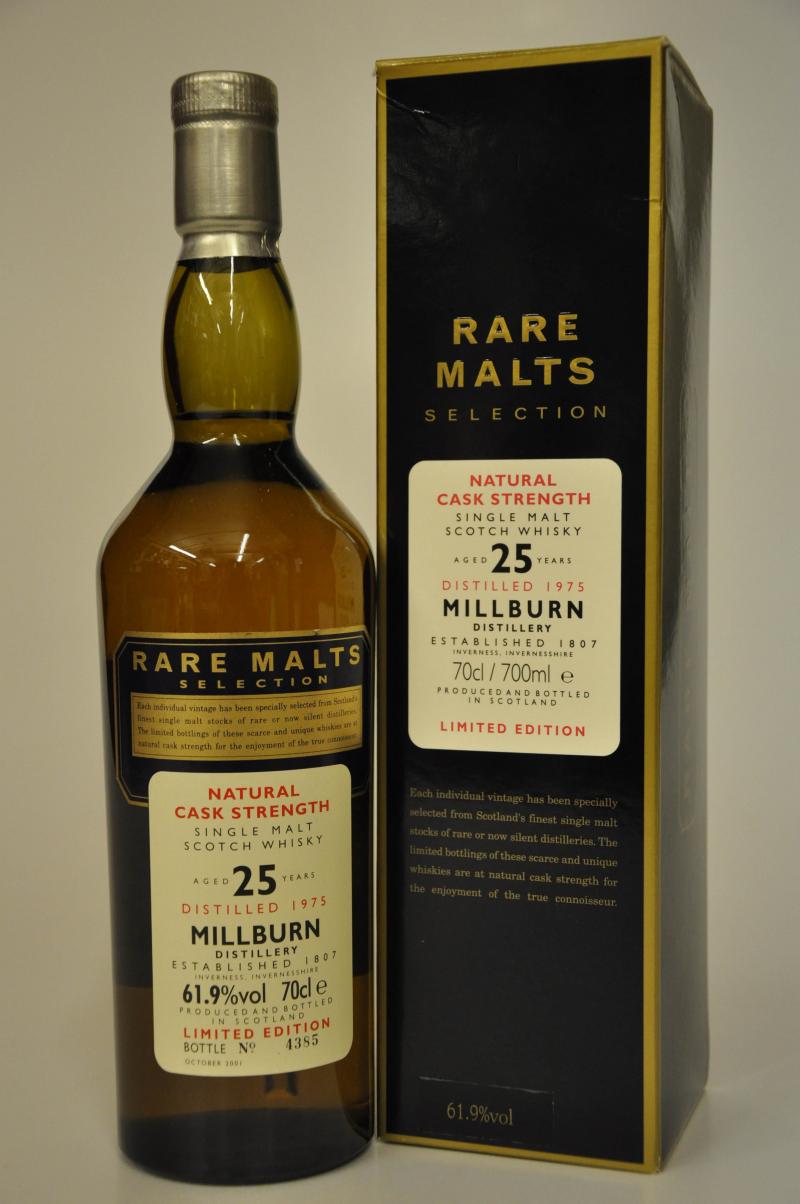 Millburn 1975-2001 - 25 Year Old - Rare Malts 61.9%
