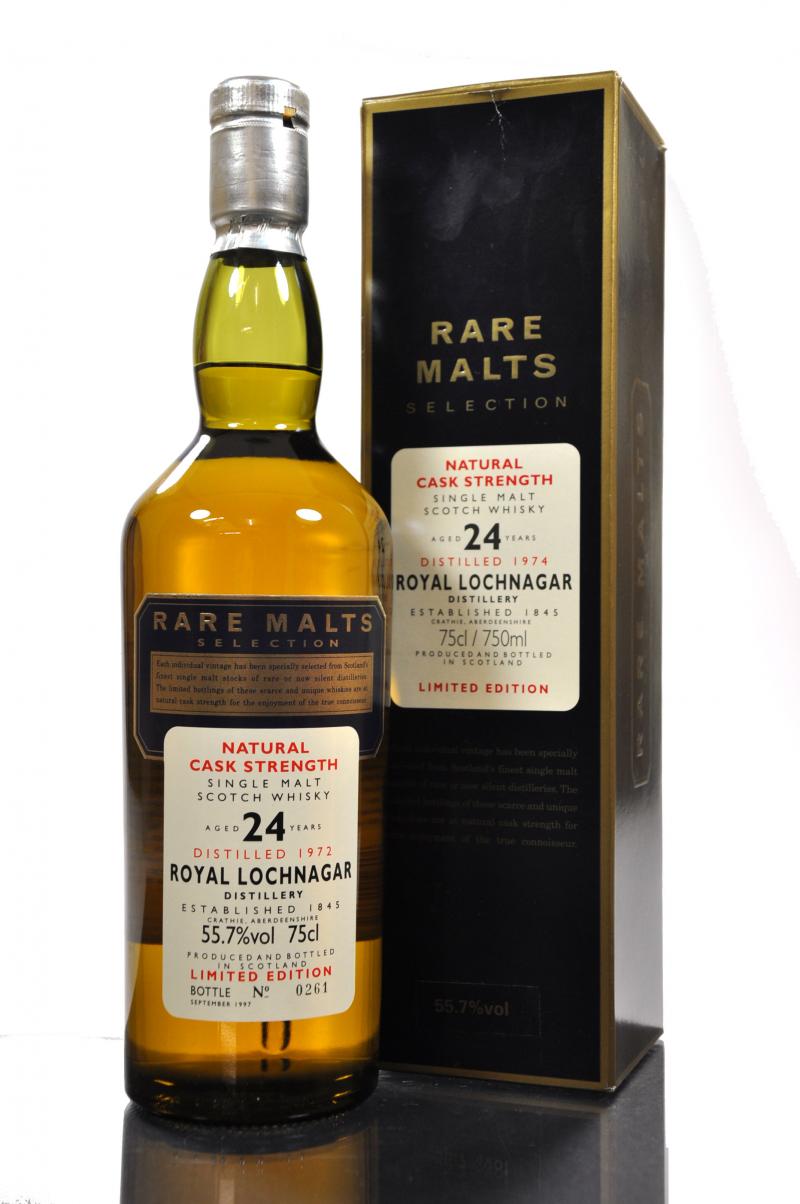 Royal Lochnagar 1972-1997 - 24 Year Old - Rare Malts 55.7%