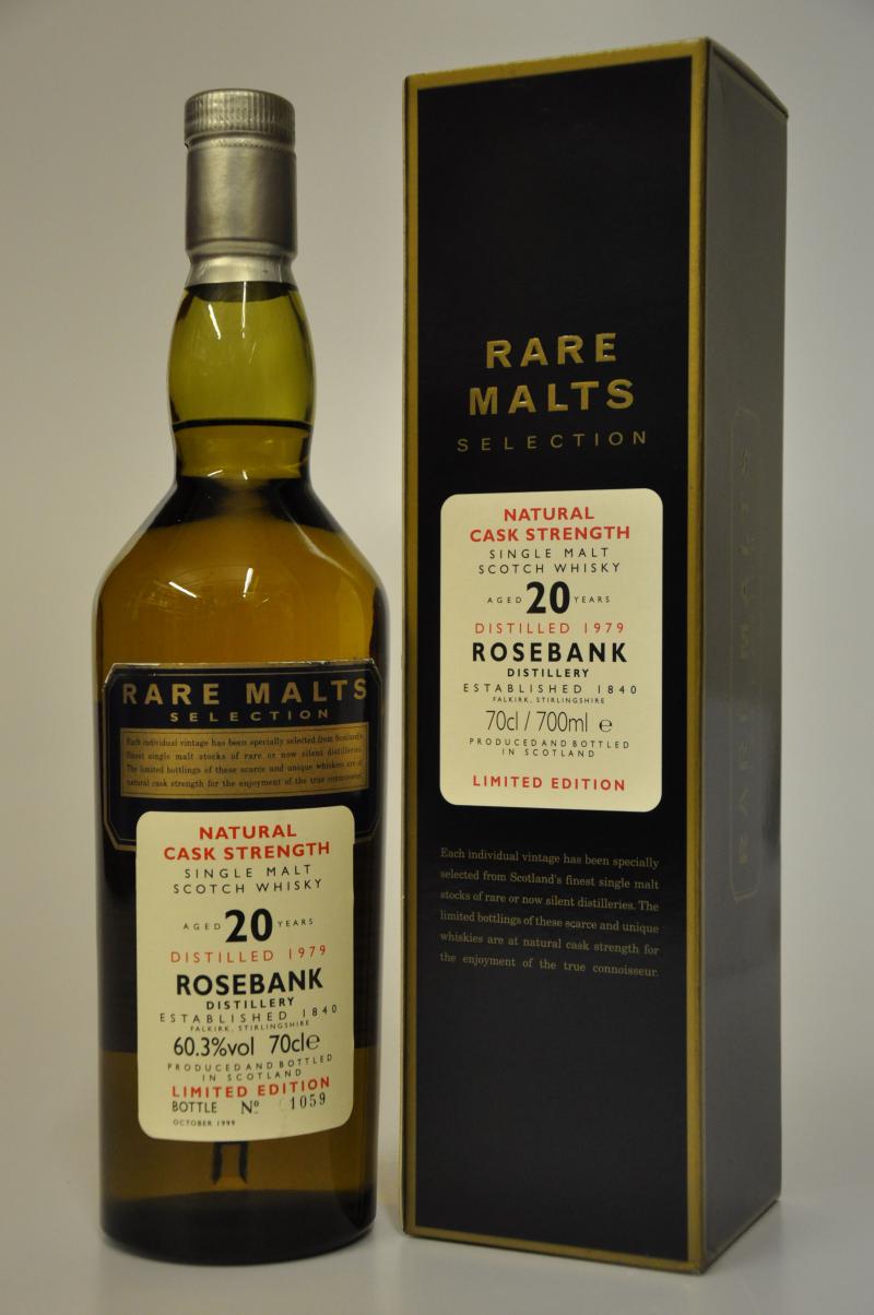 Rosebank 1979-1999 - 20 Year Old - Rare Malts 60.3%