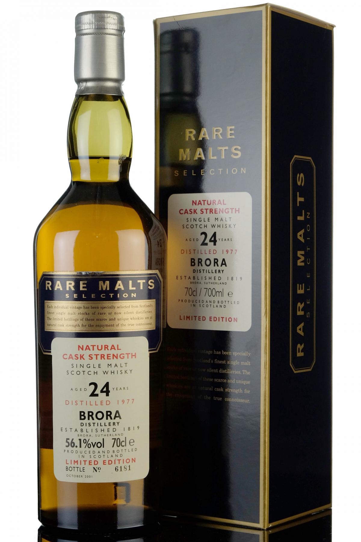 Brora 1977-2001 - 24 Year Old - Rare Malts 56.1%