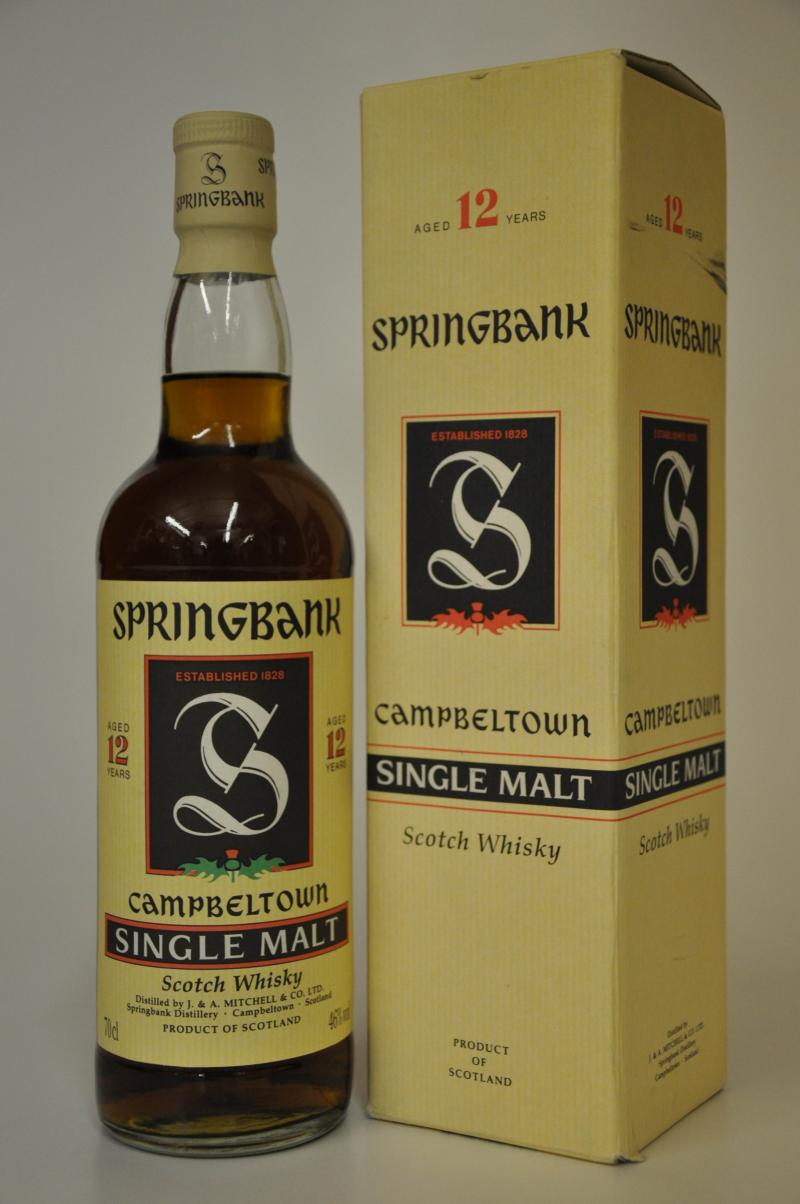 Springbank 12 Year Old - 1990s - Sherry Casks