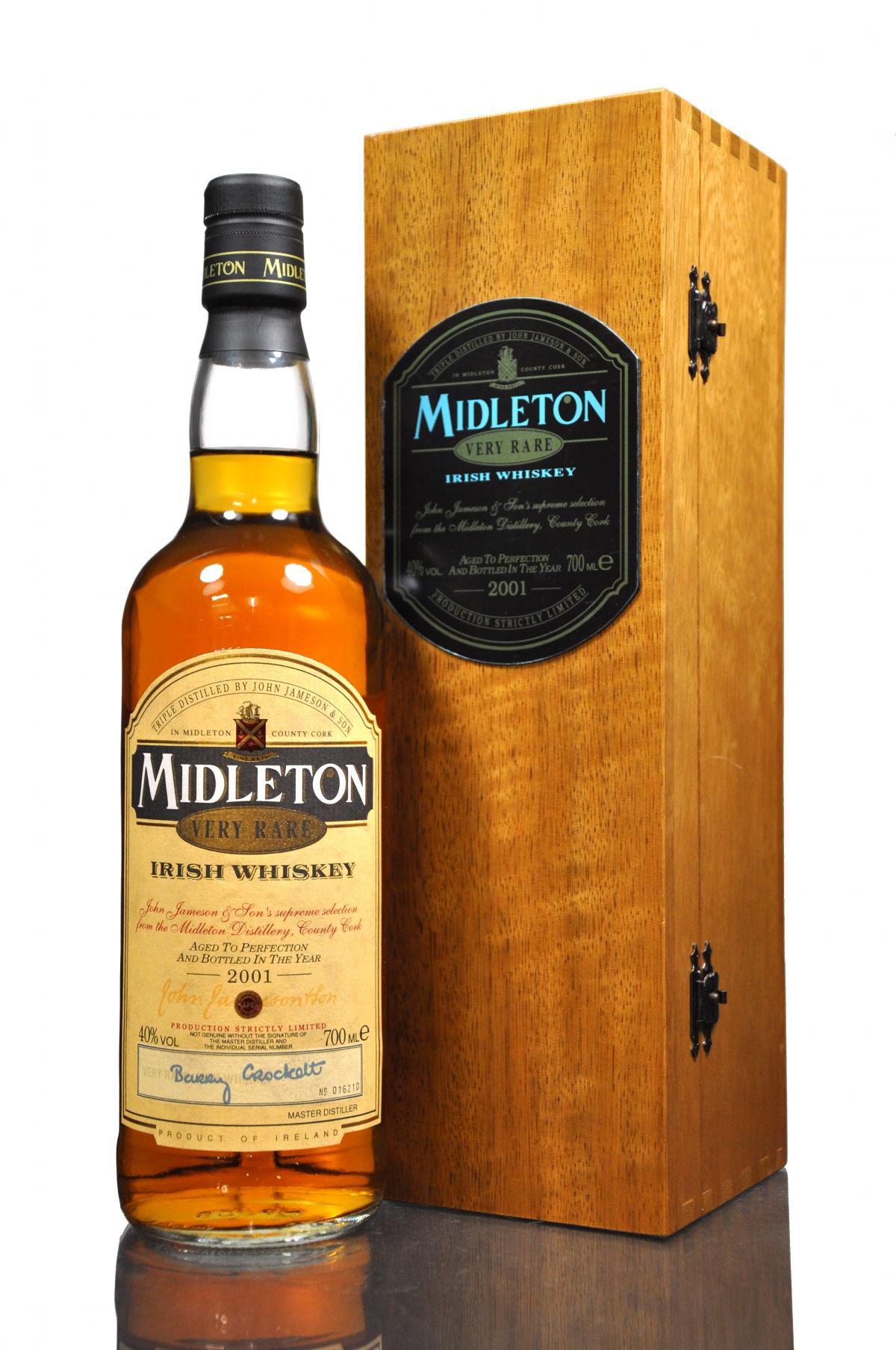 Midleton 2001 Irish whiskey