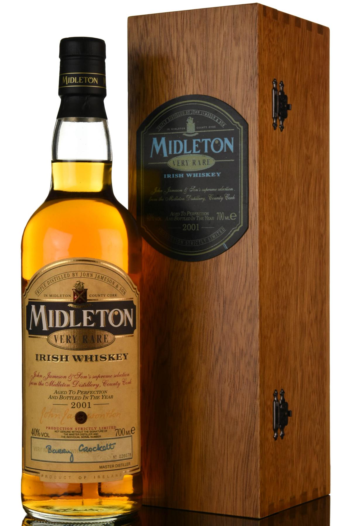 Midleton 2001 Irish Whiskey