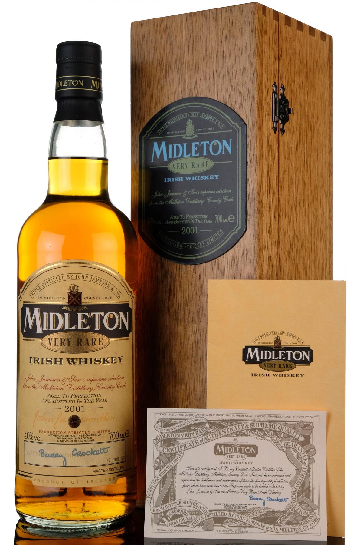 Midleton 2001 Irish Whiskey