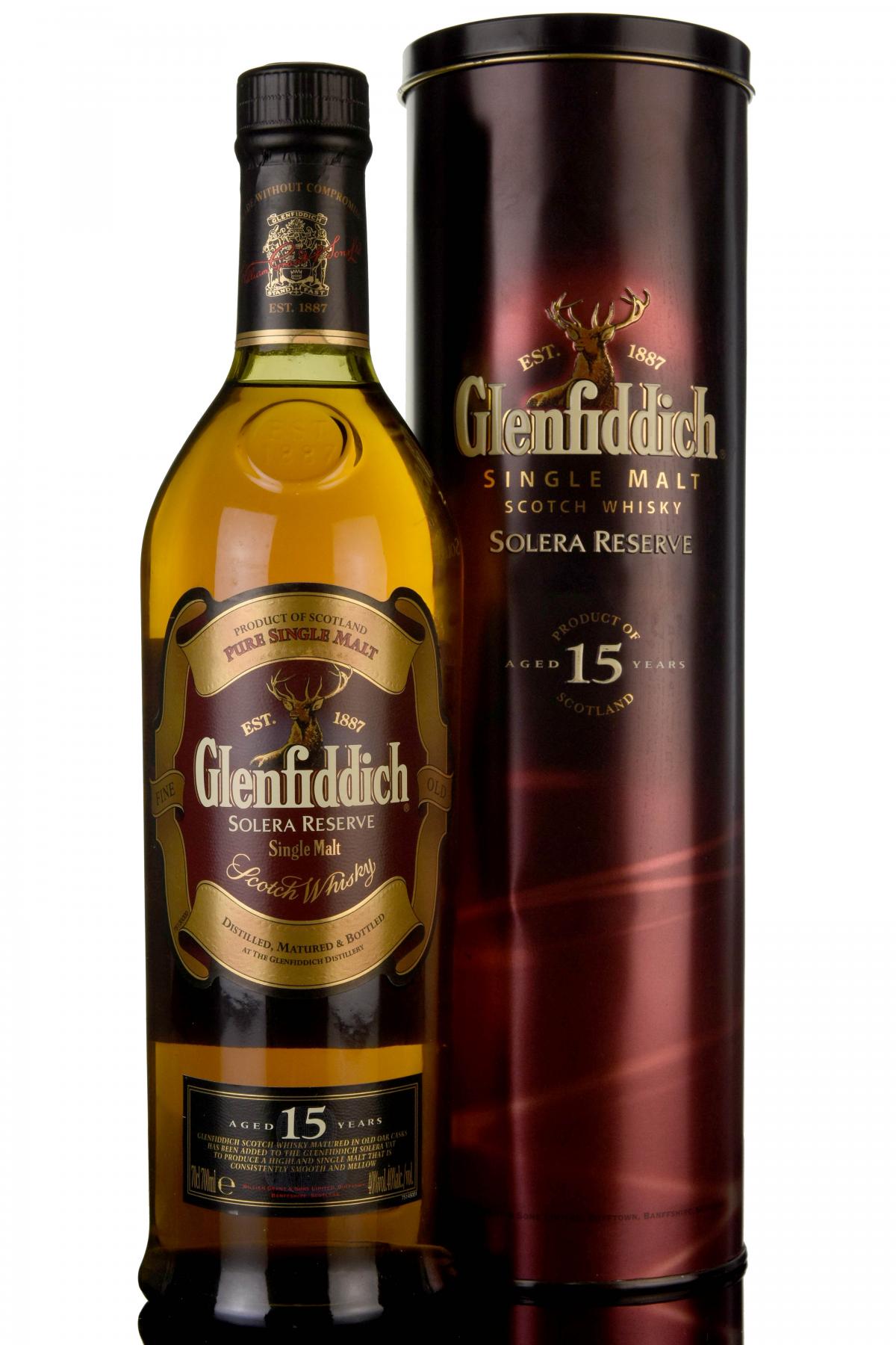 Glenfiddich 15 Year Old - Solera Reserve