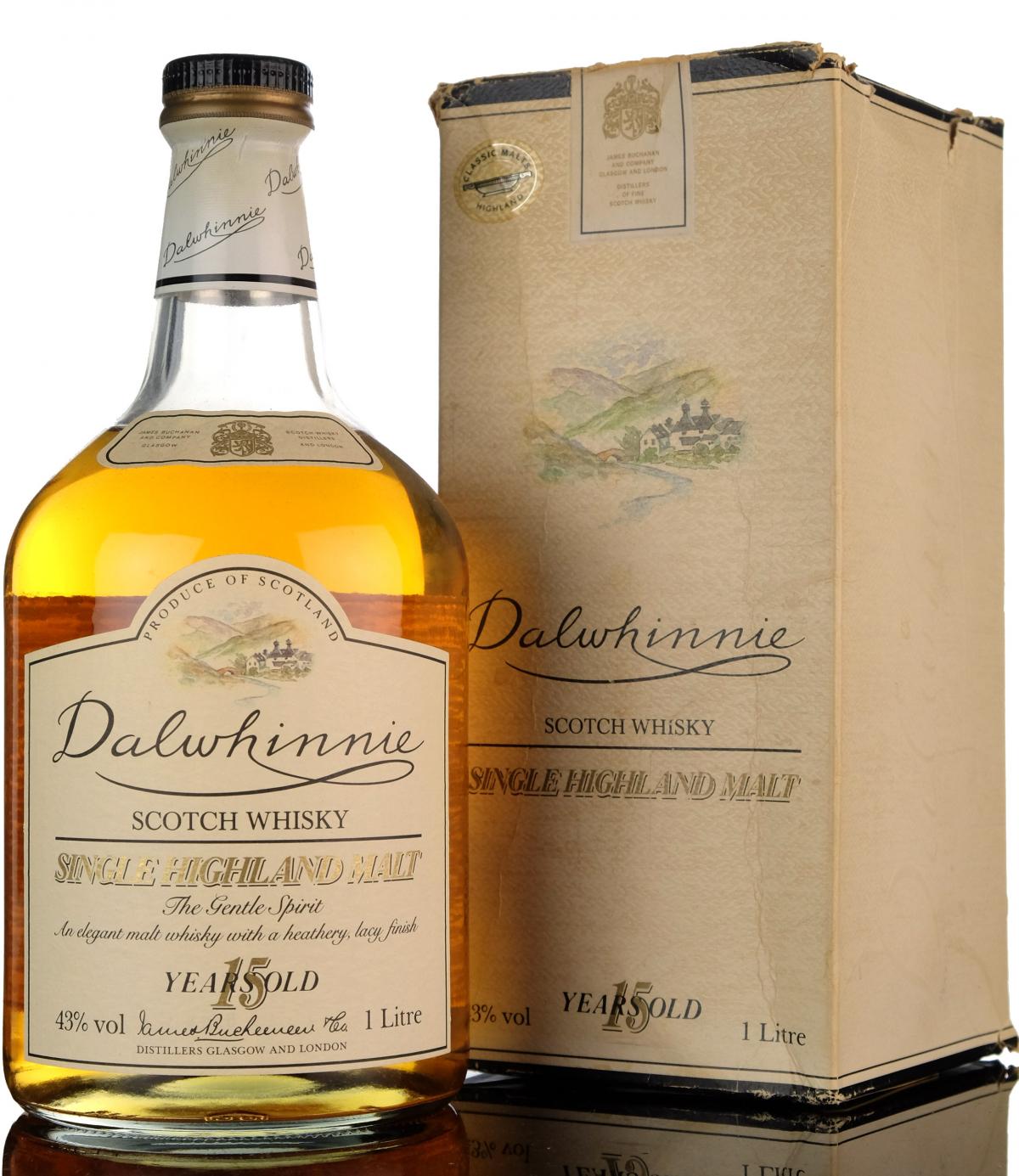 Dalwhinnie 15 Year Old - 1990s - 1 Litre