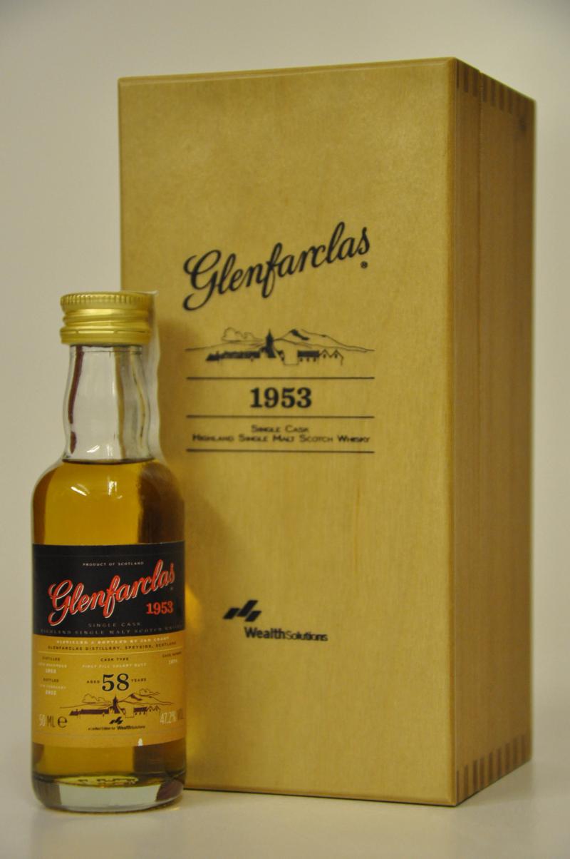 Glenfarclas 1953-2012 - 58 Year Old Miniature