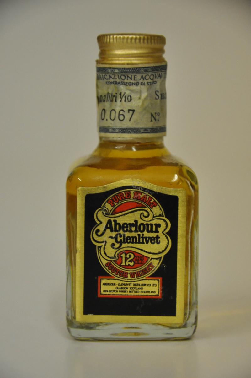 Aberlour-Glenlivet 12 Year Old Miniature
