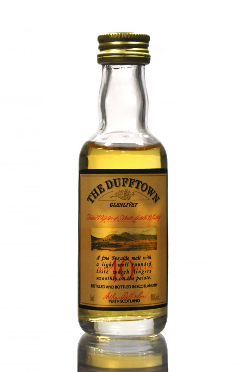 Dufftown-Glenlivet 10 Year Old Miniature