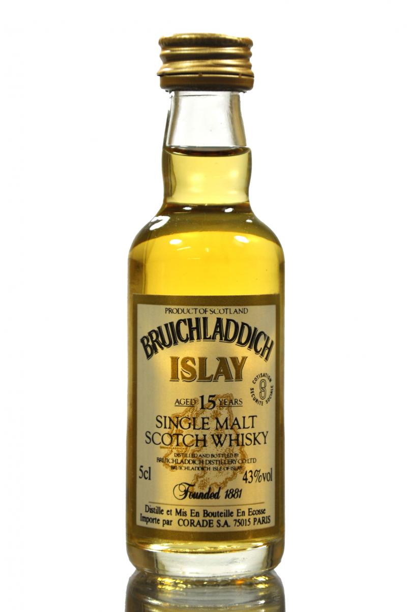 Bruichladdich 15 Year Old Miniature