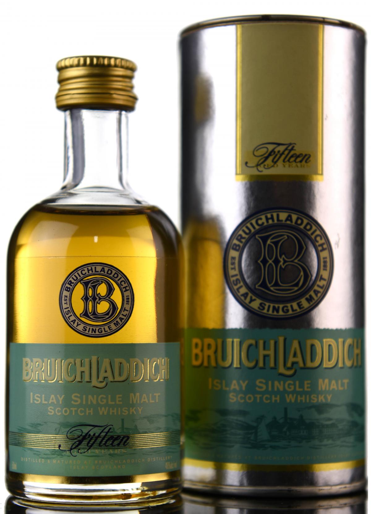 Bruichladdich 15 Year Old Miniature