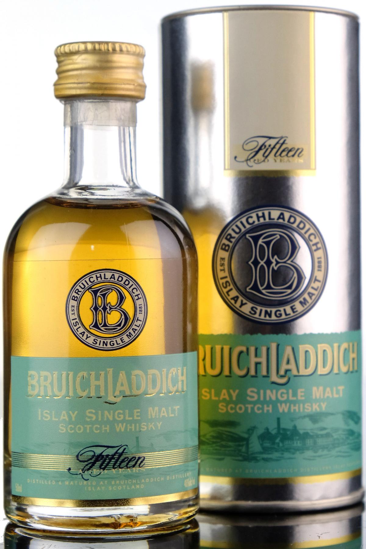 Bruichladdich 15 Year Old Miniature