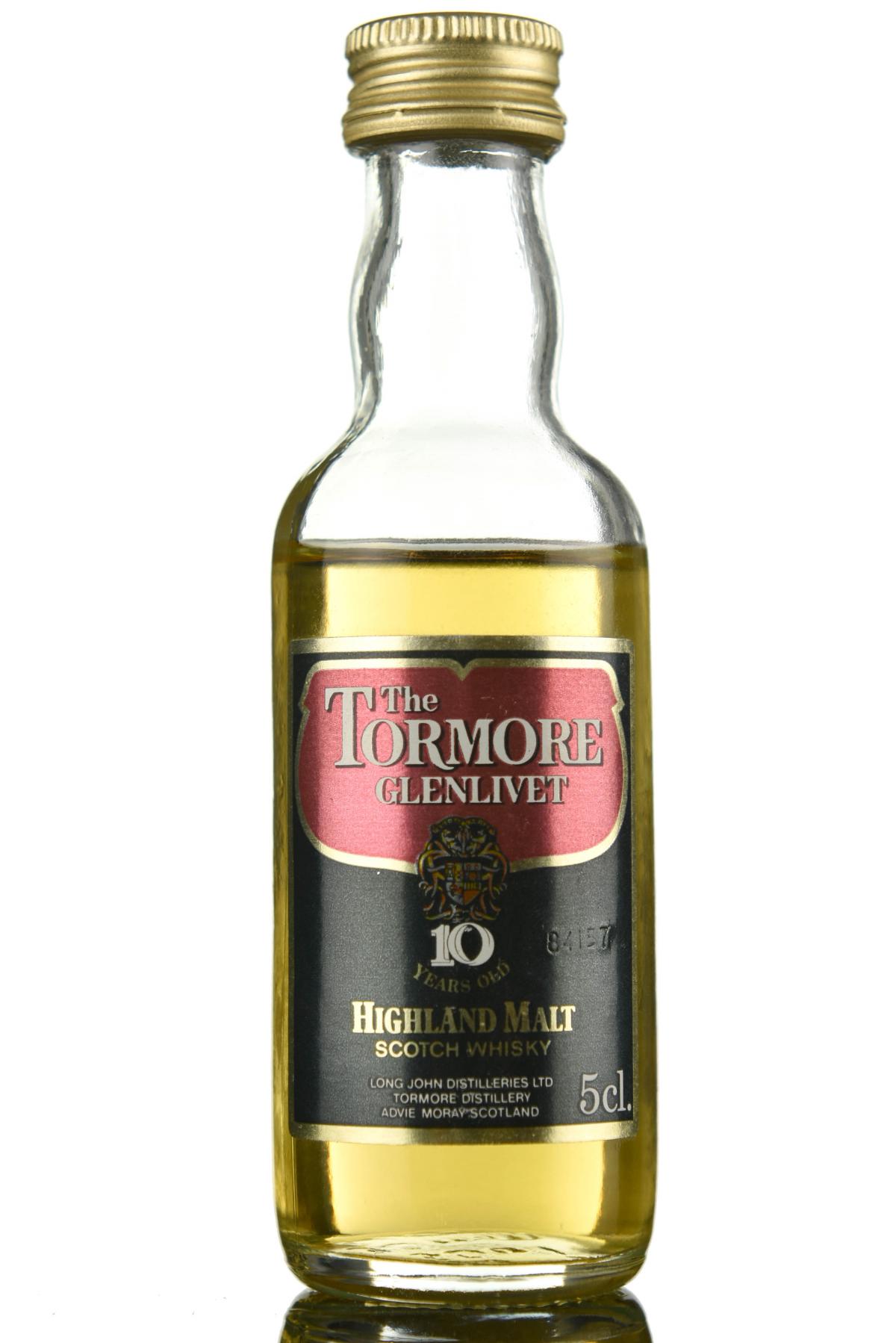 Tormore-Glenlivet 10 Year Old Miniature