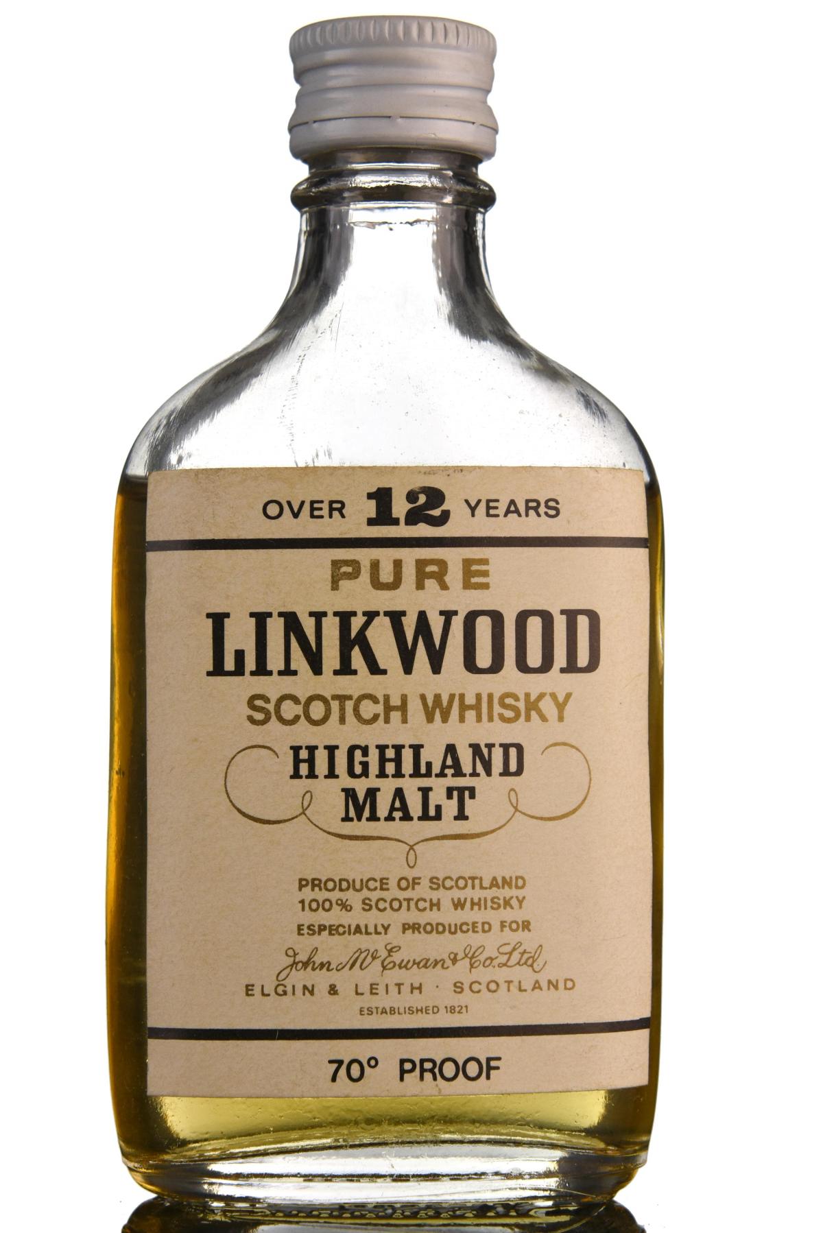 Linkwood 12 Year Old Miniature