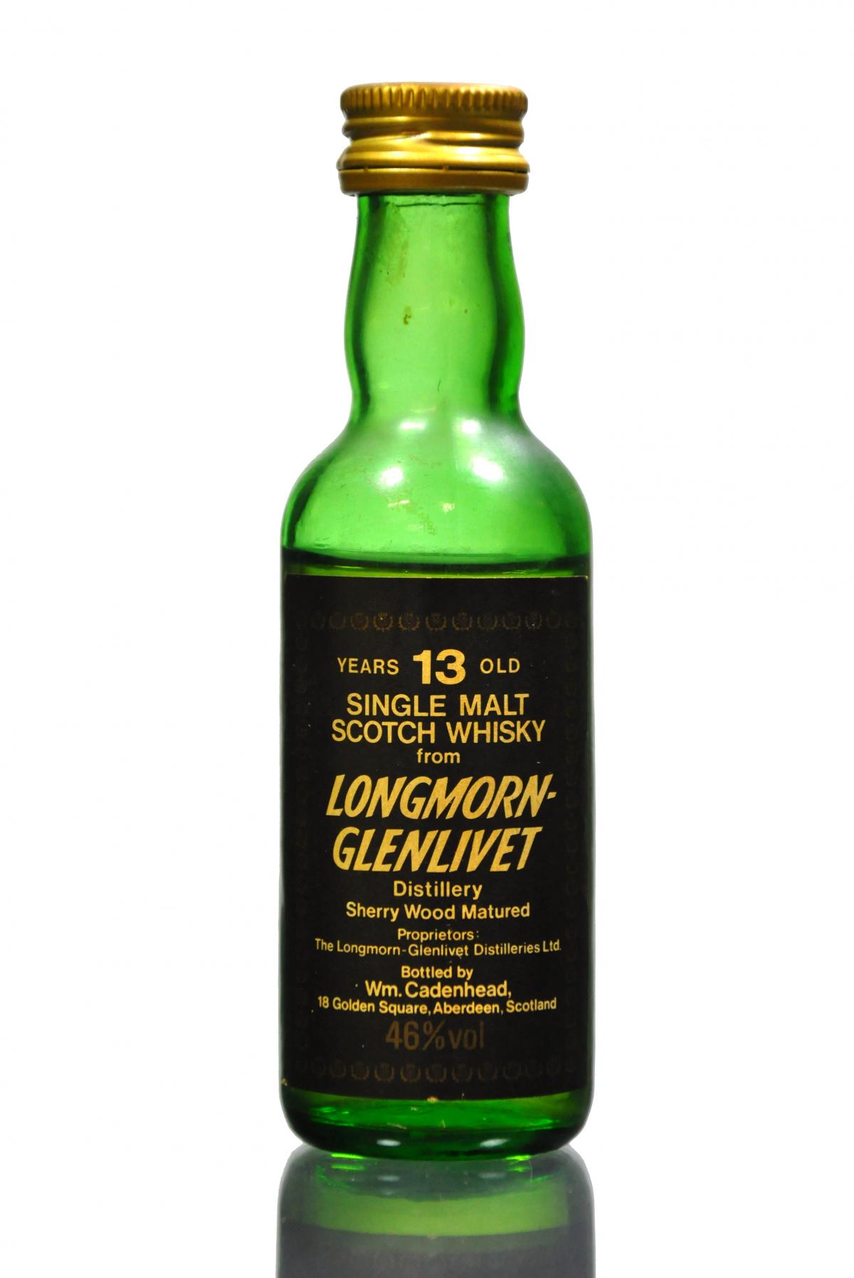Longmorn-Glenlivet 13 Year Old - Cadenhead Miniature