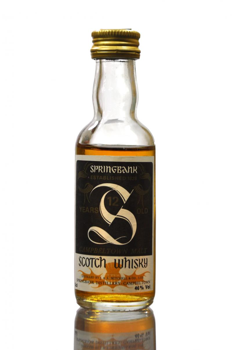 Springbank 15 Year Old Miniature