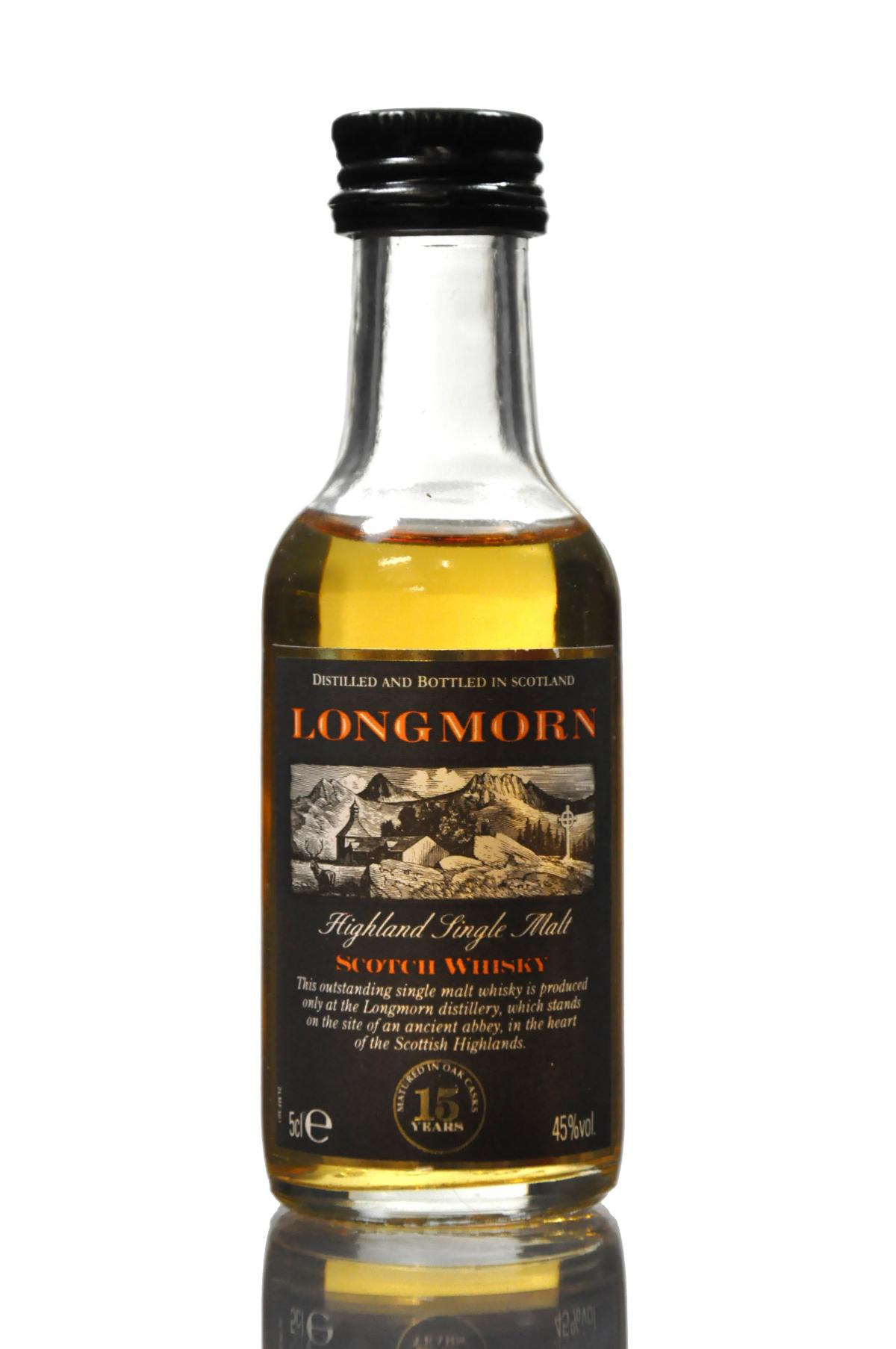 Longmorn 15 Year Old Miniature