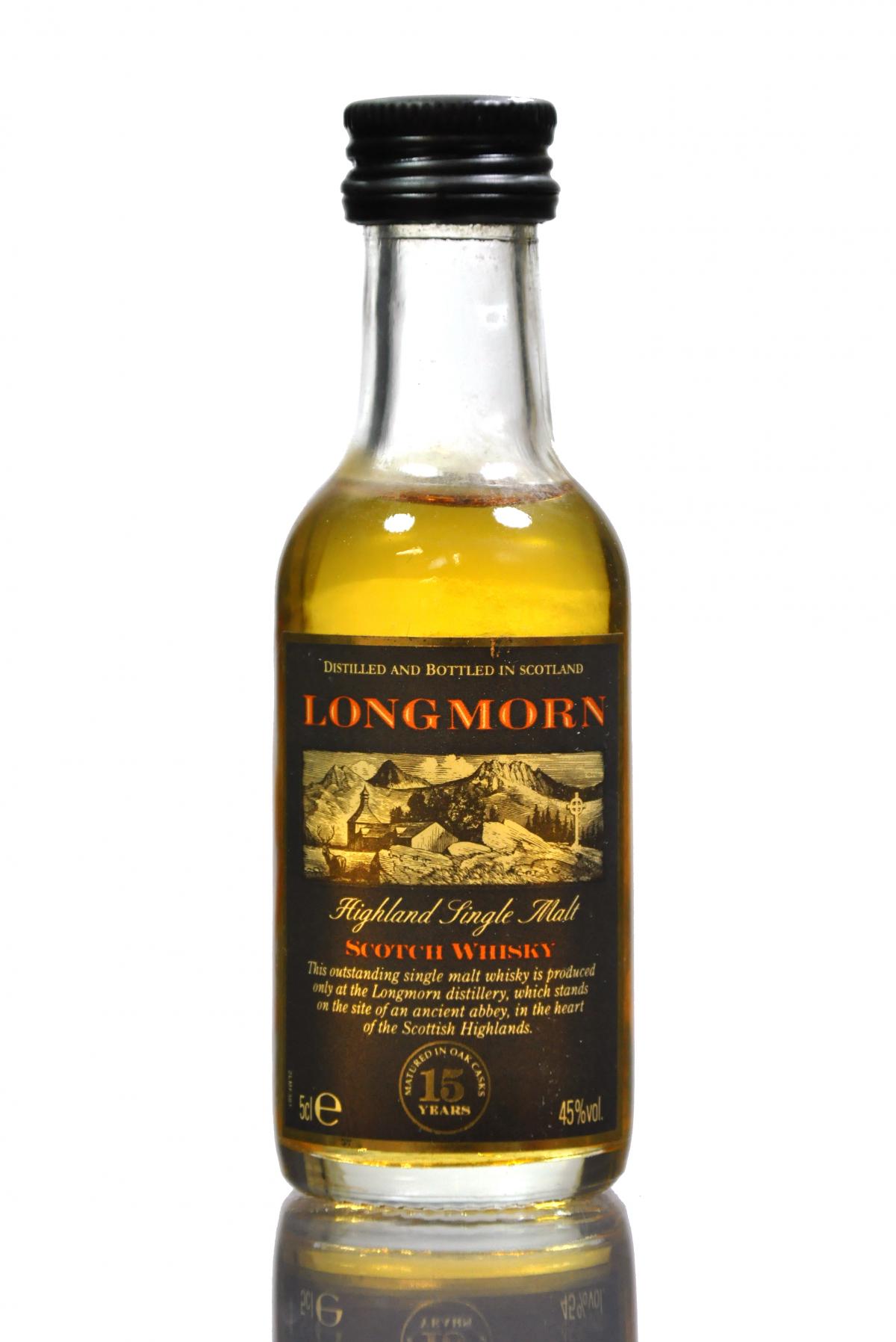 Longmorn 15 Year Old Miniature