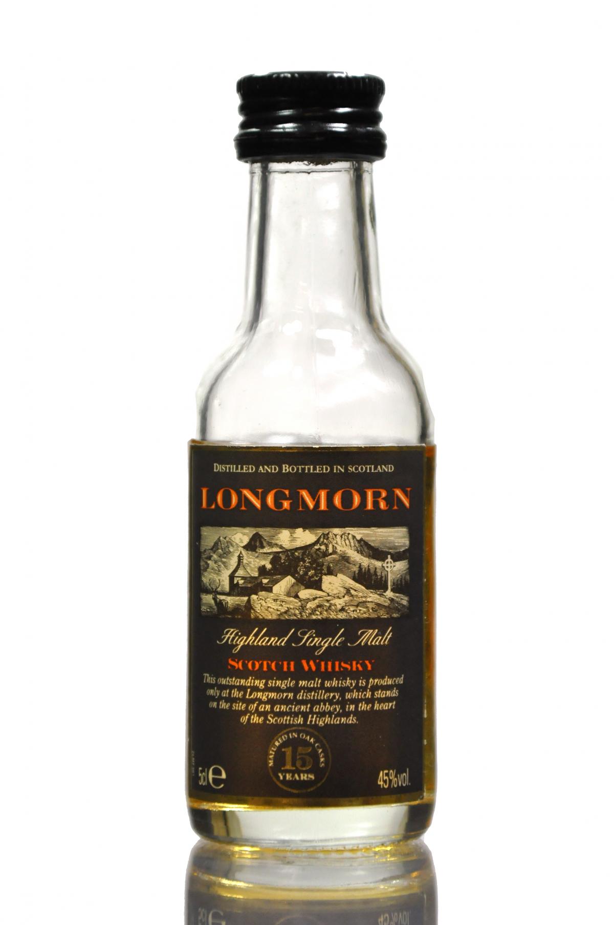 Longmorn 15 Year Old Miniature