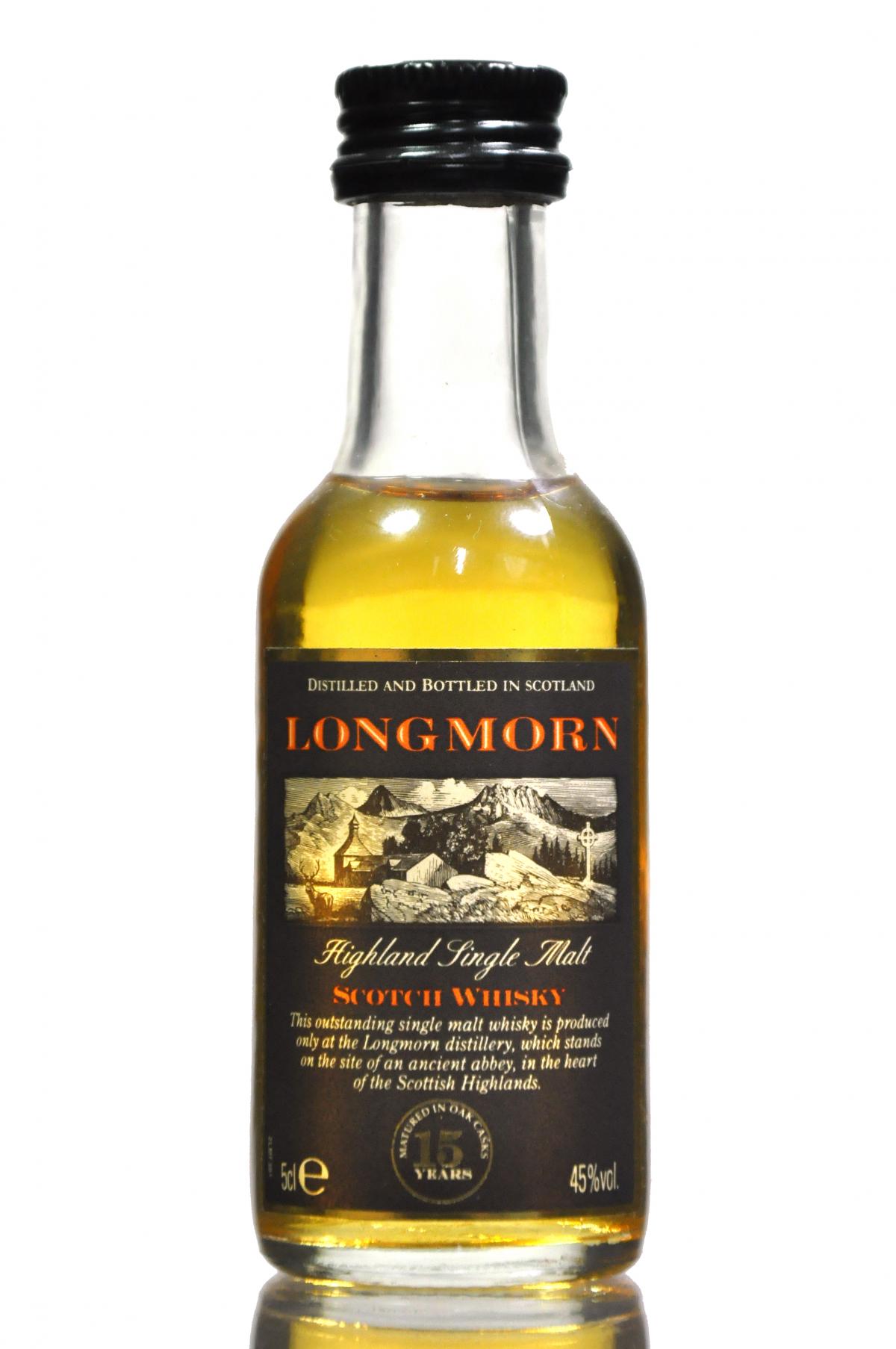 Longmorn 15 Year Old Miniature