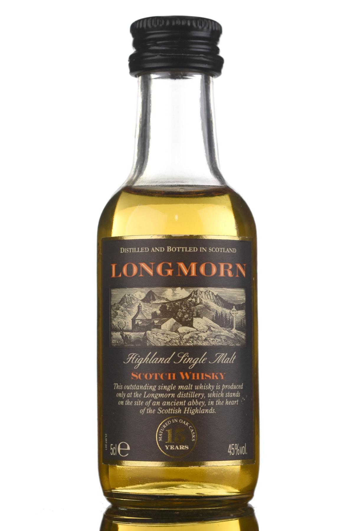 Longmorn 15 Year Old Miniature