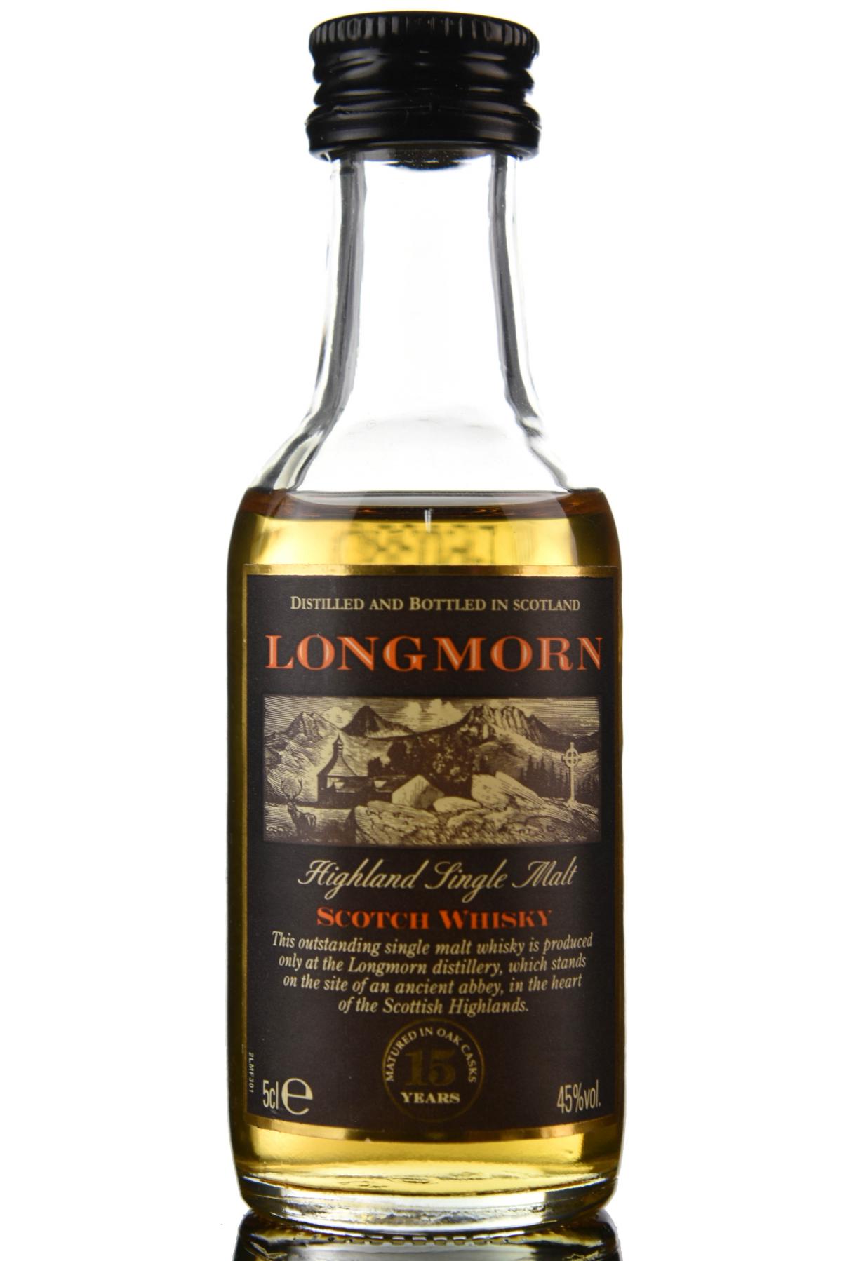 Longmorn 15 Year Old Miniature