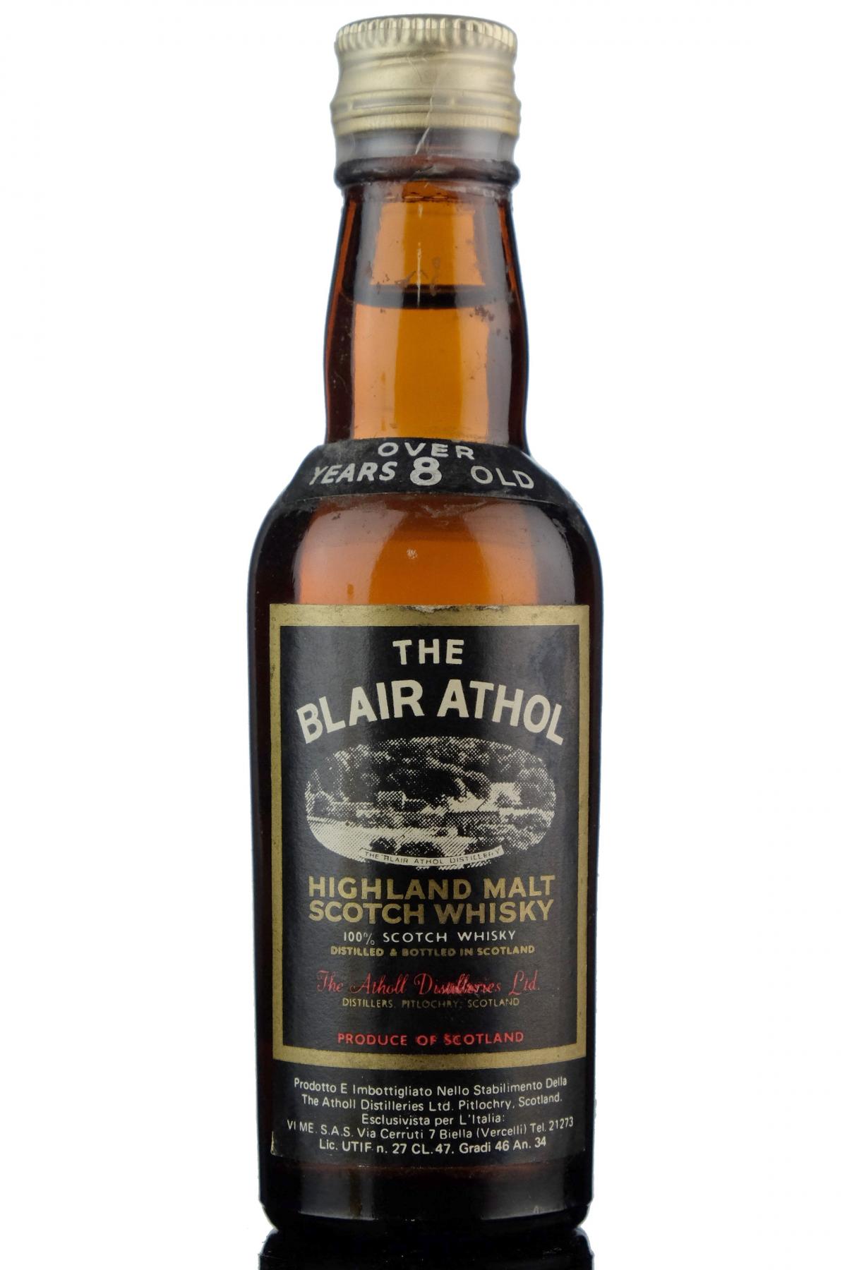 Blair Athol 8 Year Old - 70 Proof - Miniature