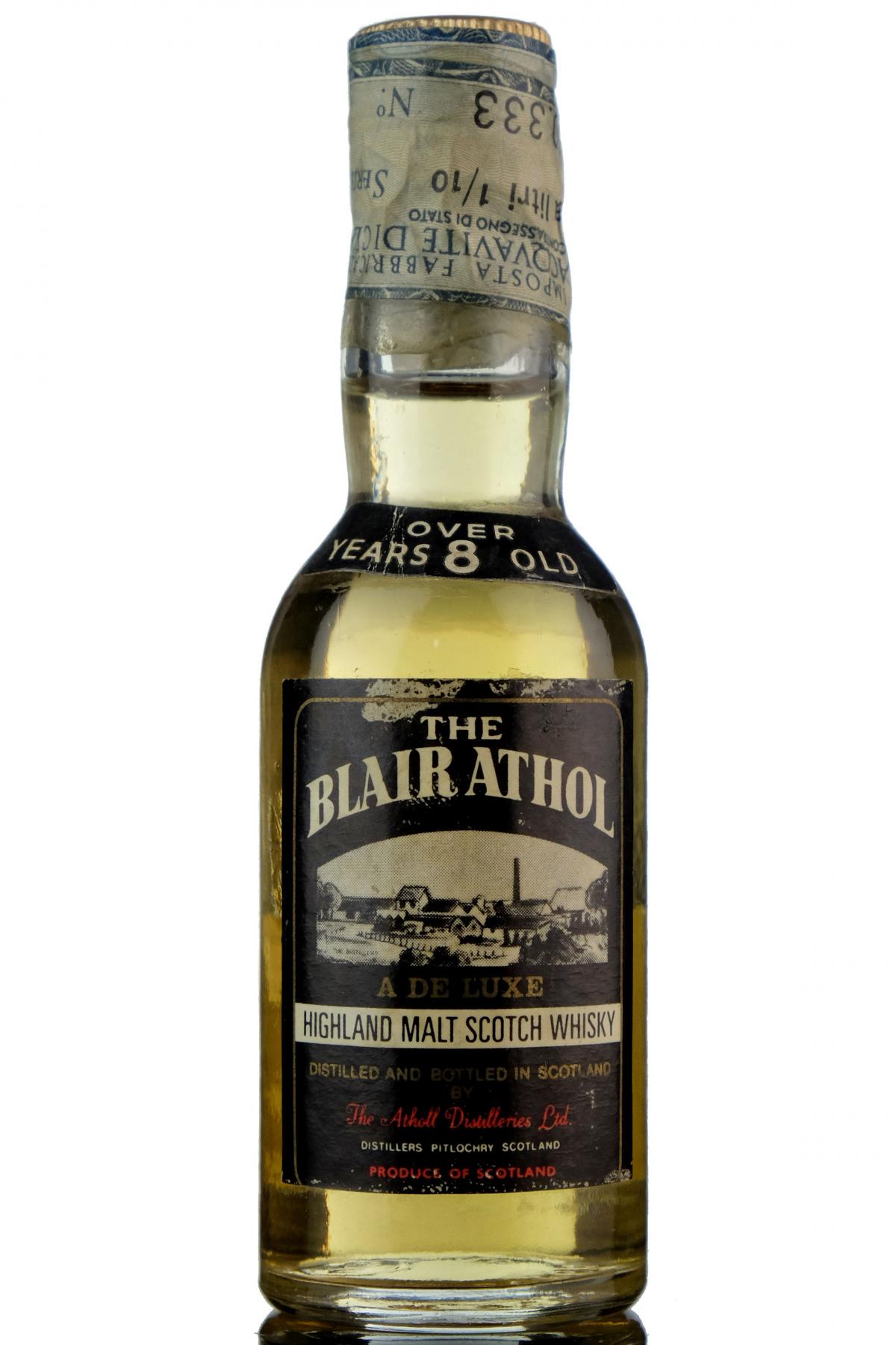 Blair Athol 8 Year Old - 70 Proof - Miniature