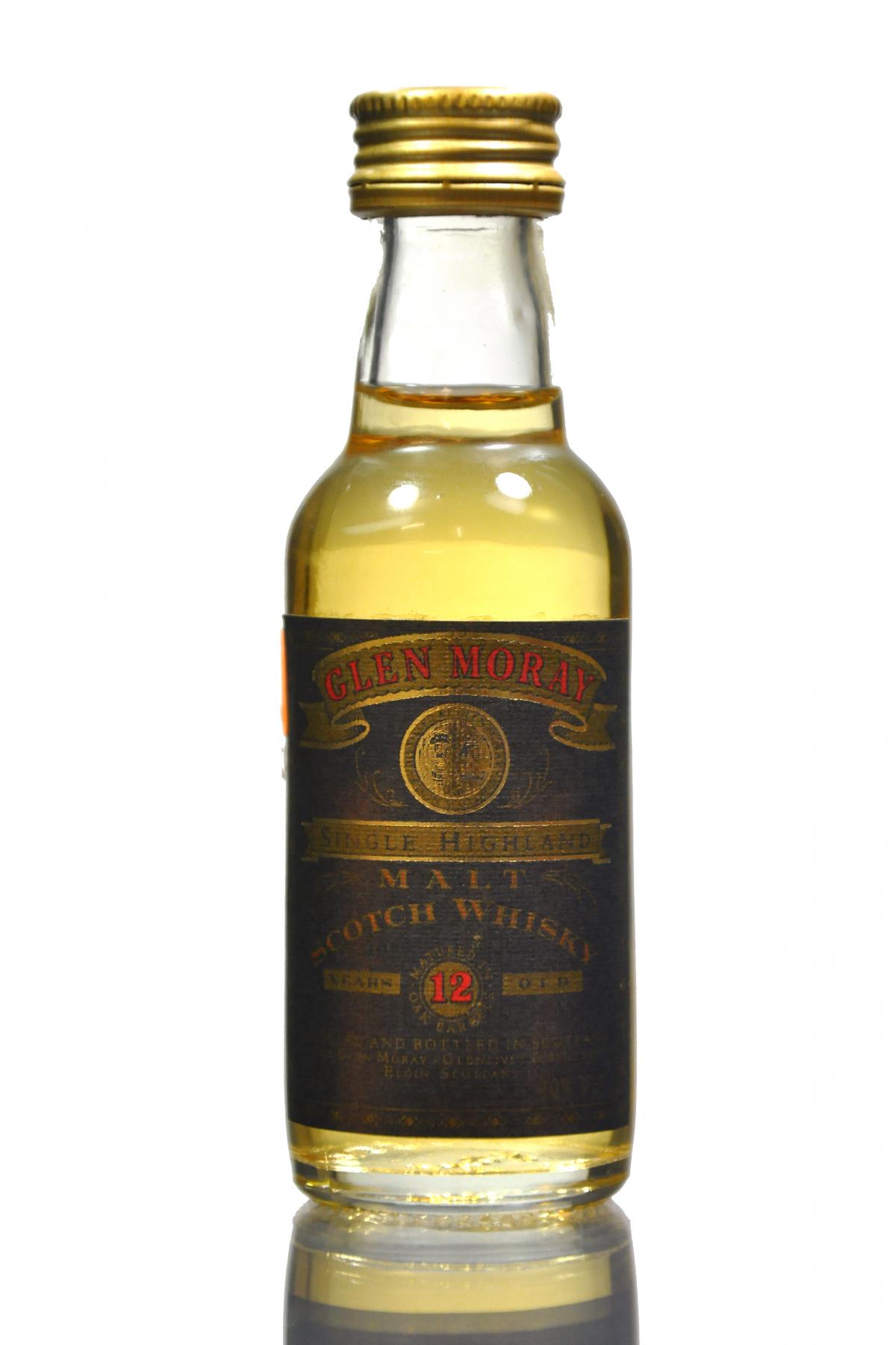 Glen Moray 12 Year Old Miniature