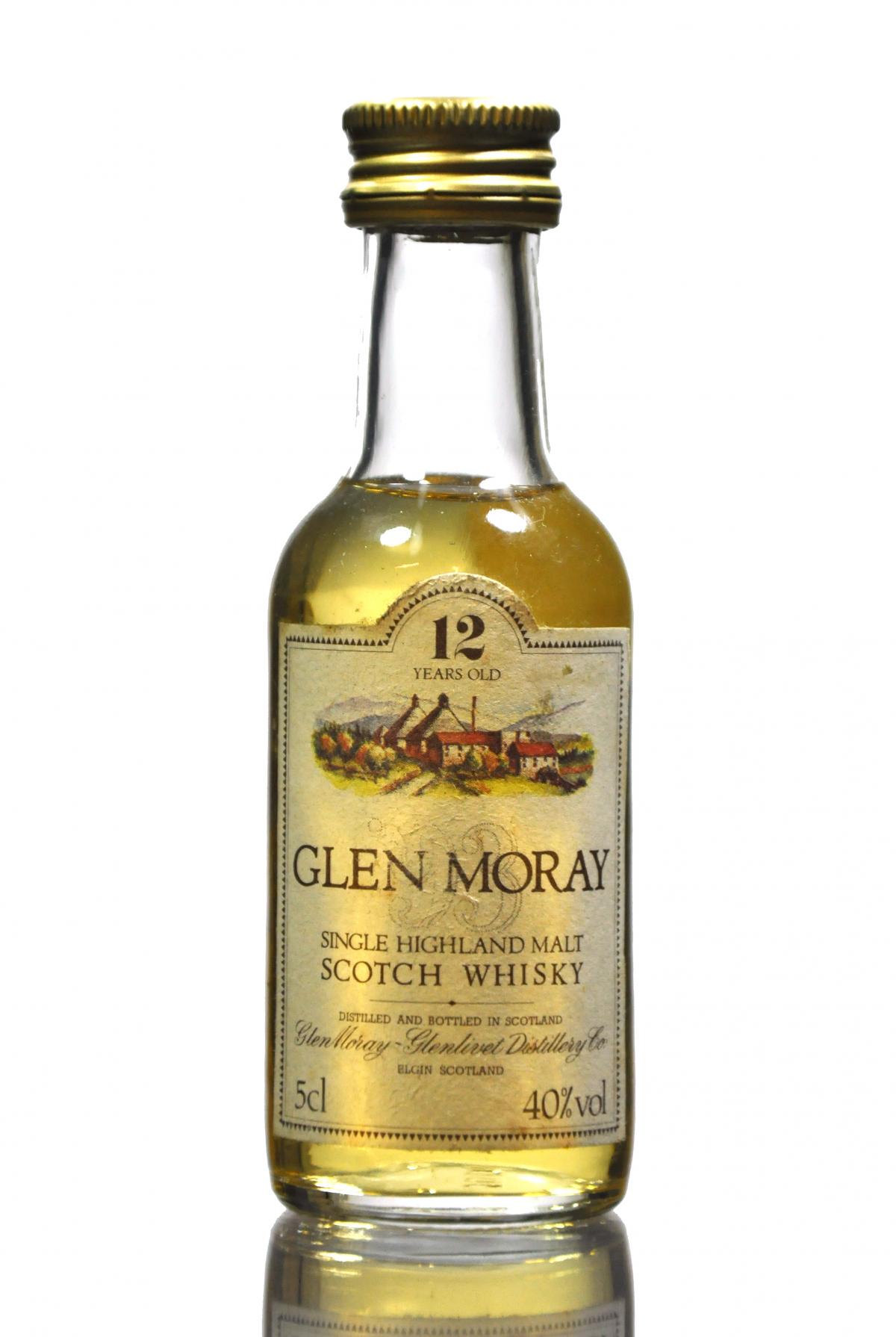 Glen Moray 12 Year Old Miniature