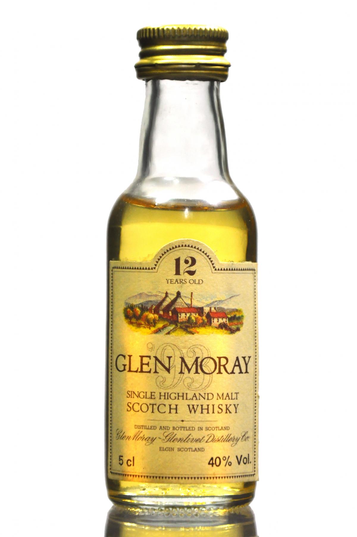 Glen Moray 12 Year Old Miniature