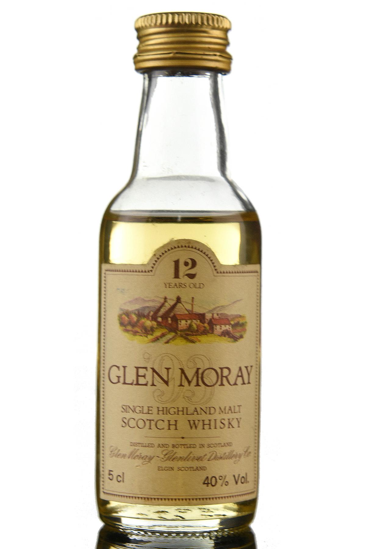 Glen Moray 12 Year Old Miniature