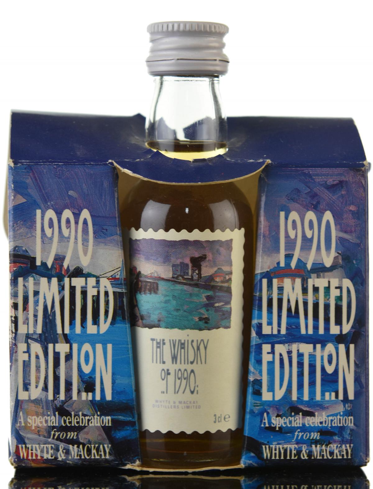 The Whisky Of 1990 Miniature