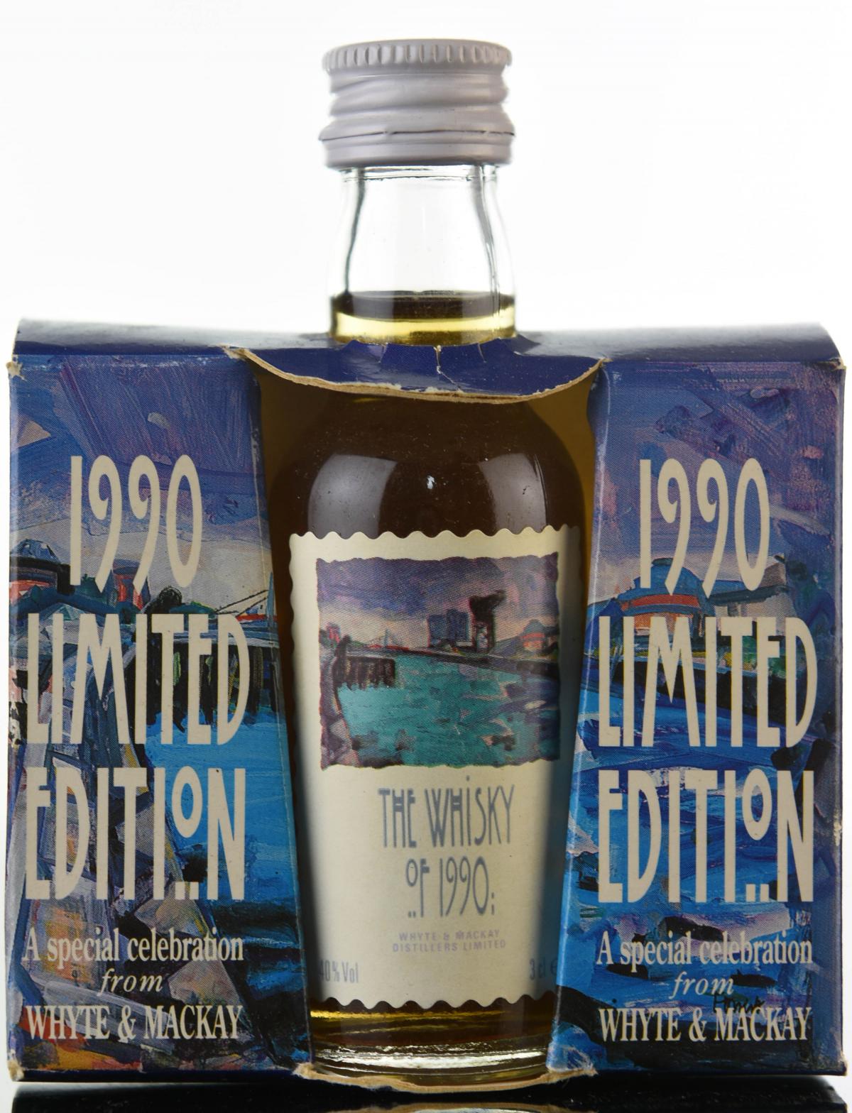 The Whisky Of 1990 Miniature