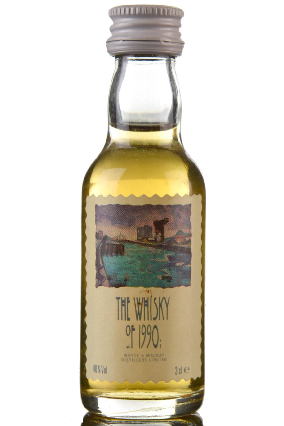 The Whisky Of 1990 Miniature