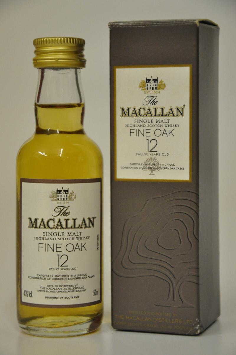 Macallan 12 Year Old Miniature