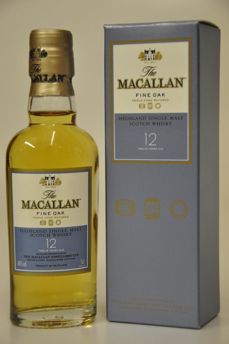 Macallan 12 Year Old Miniature