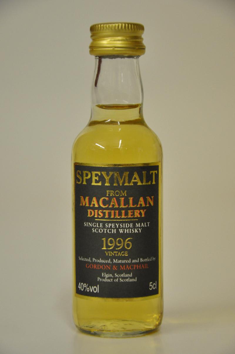 Macallan 1996 Speymalt - Gordon & MacPhail Miniature