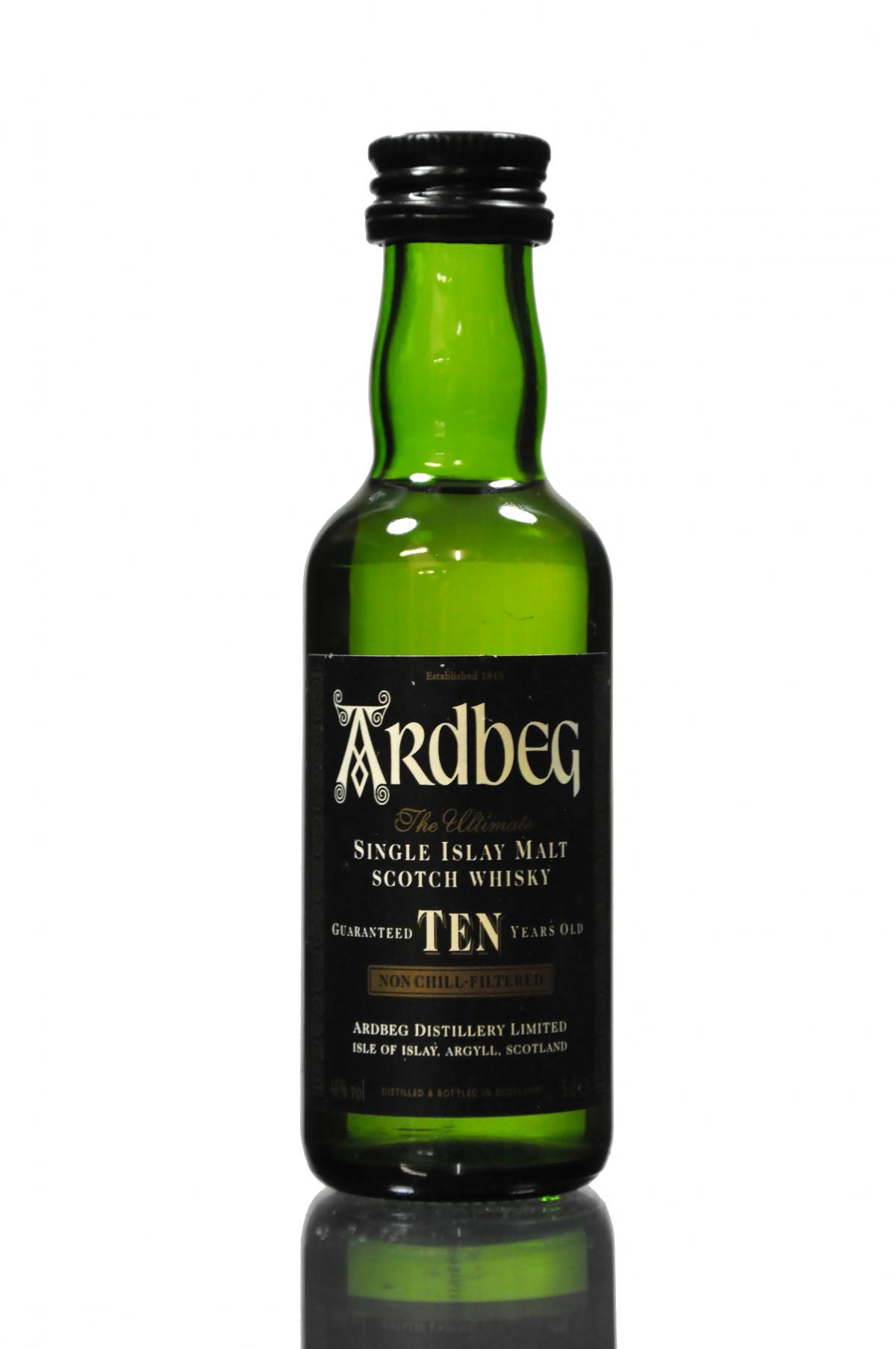 Ardbeg 10 Year Old Miniature