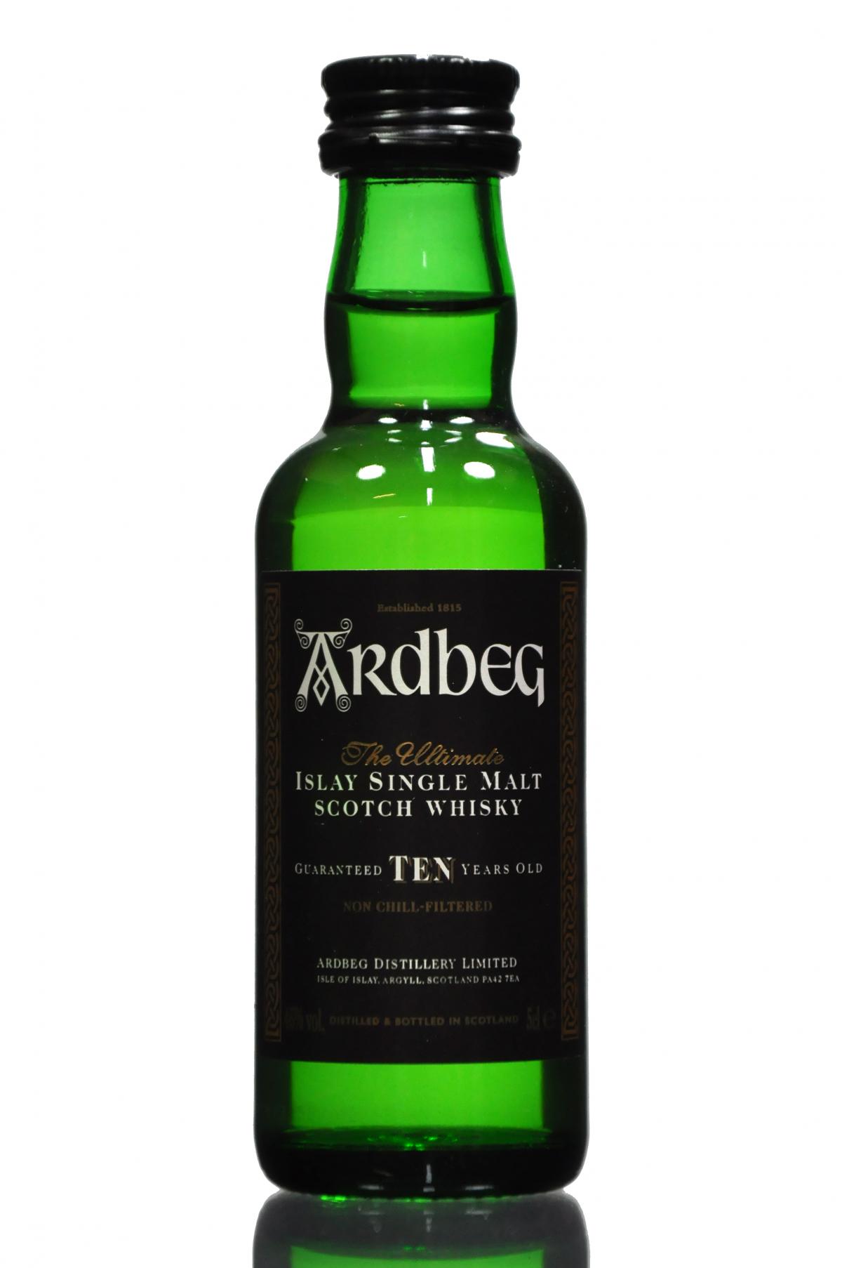 Ardbeg 10 Year Old Miniature