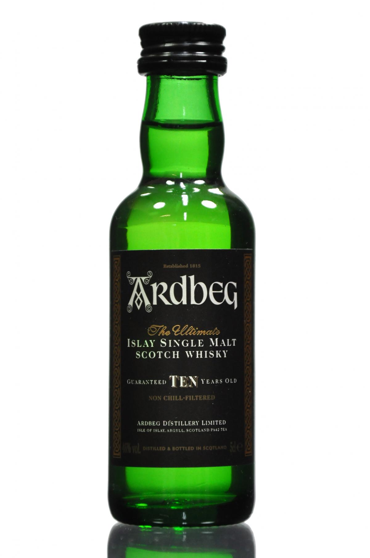 Ardbeg 10 Year Old Miniature