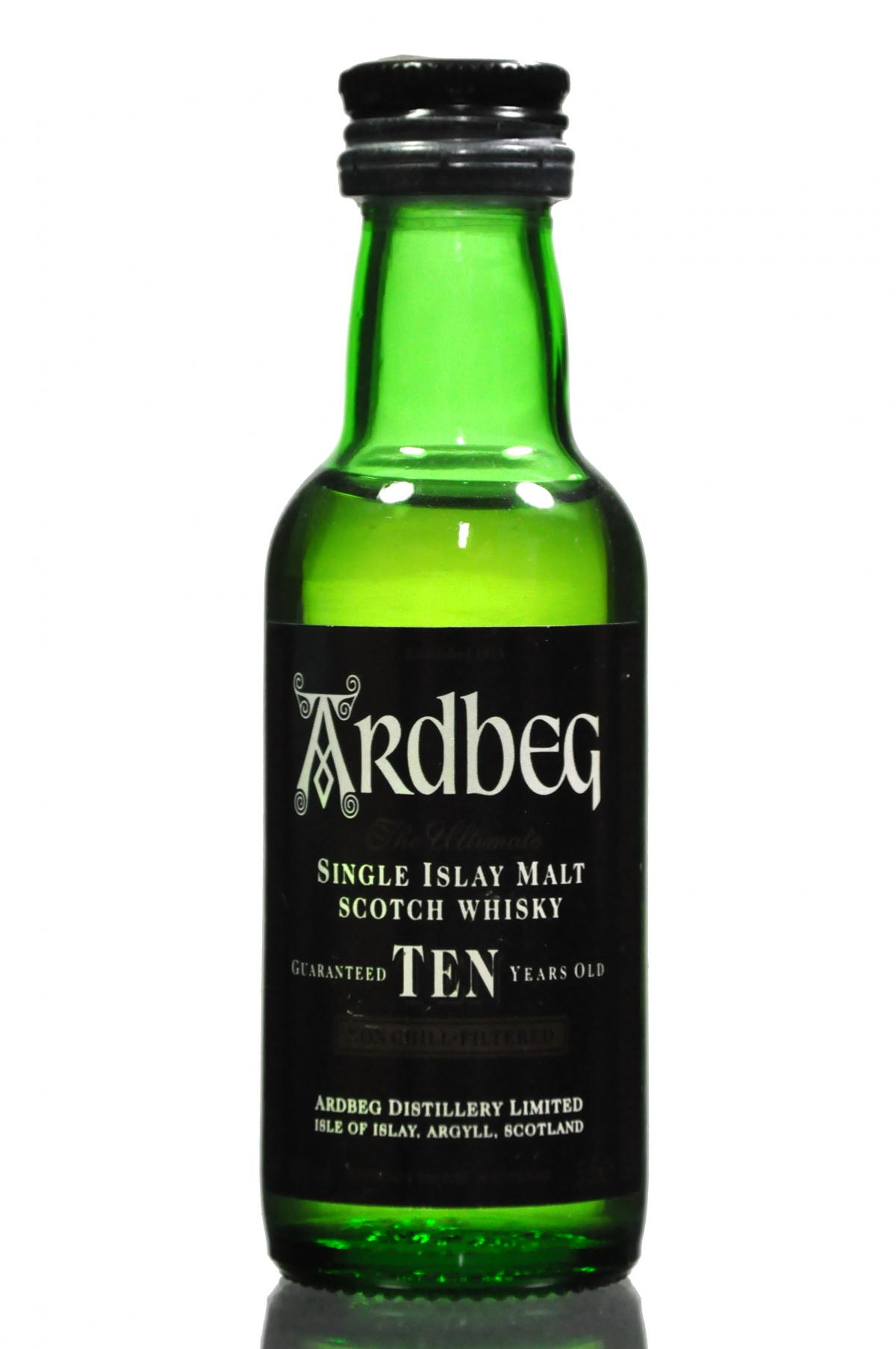 Ardbeg 10 Year Old Miniature