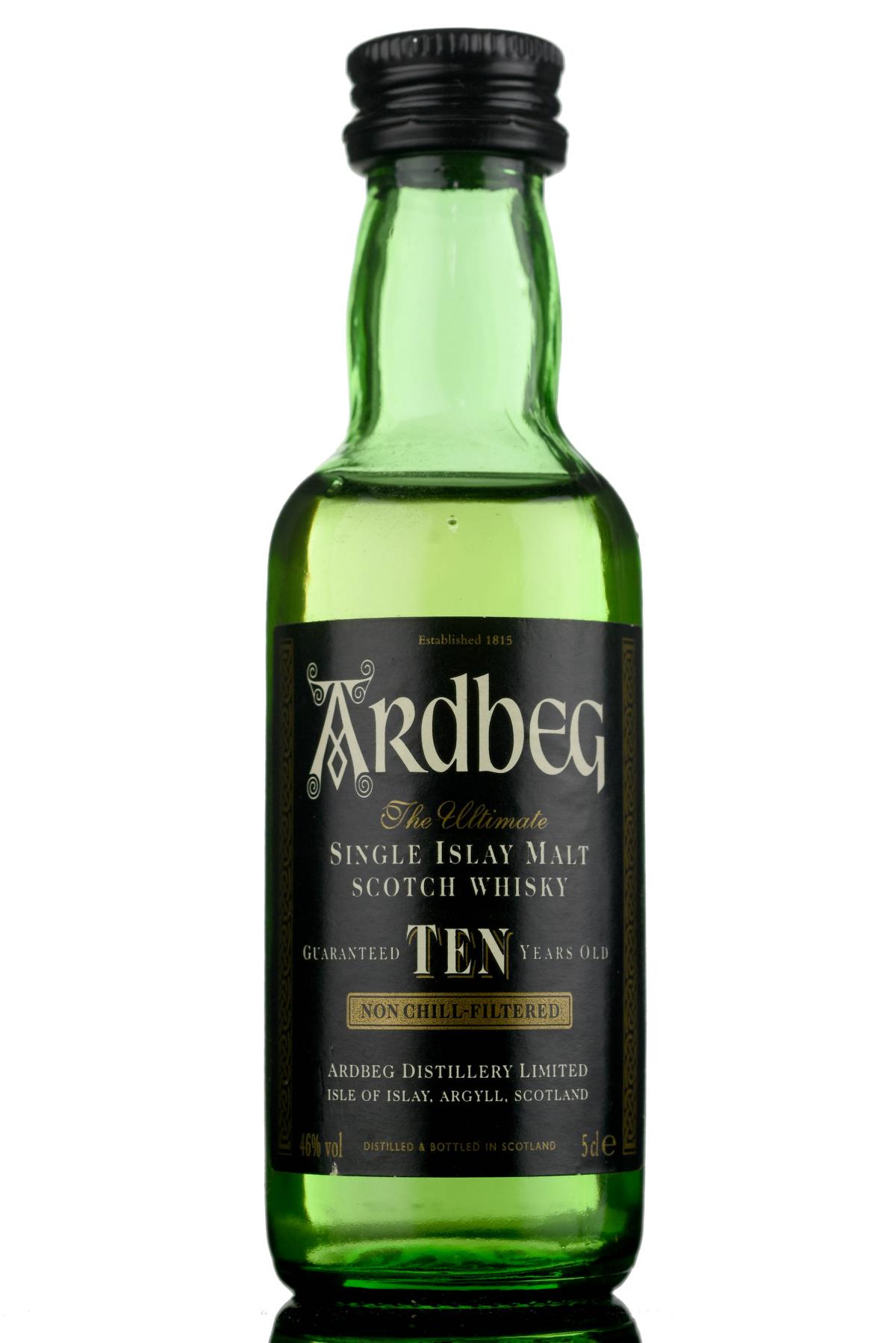 Ardbeg 10 Year Old Miniature