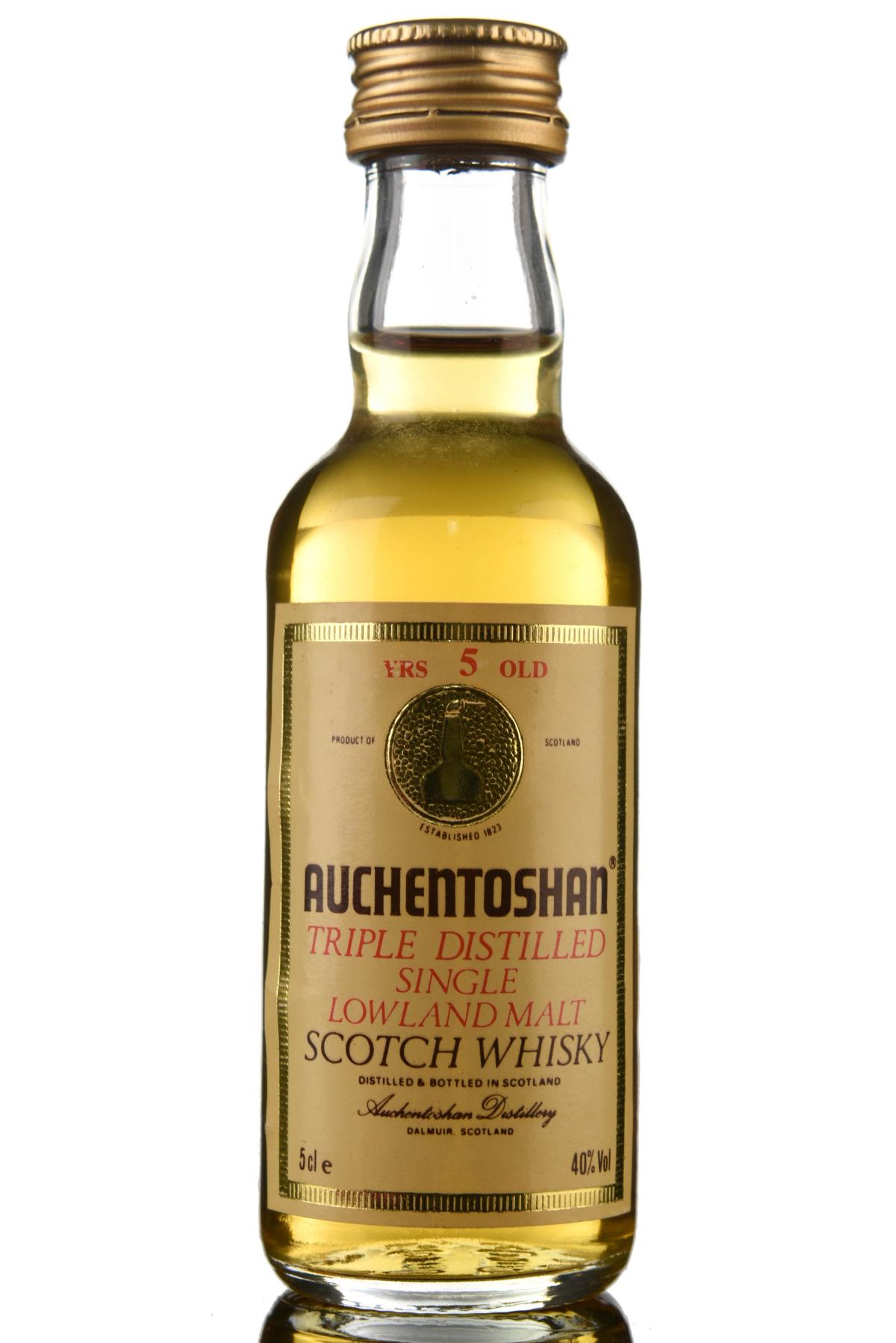 Auchentoshan 5 Year Old Miniature