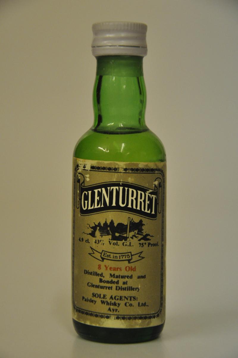 Glenturret 8 Year Old Miniature