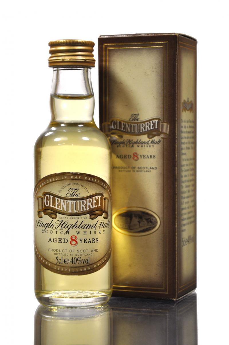 Glenturret 8 Year Old Miniature