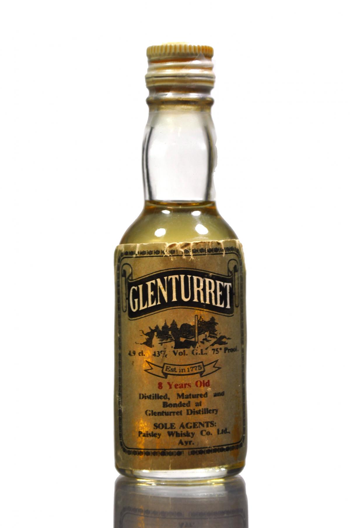 Glenturret 8 Year Old Miniature