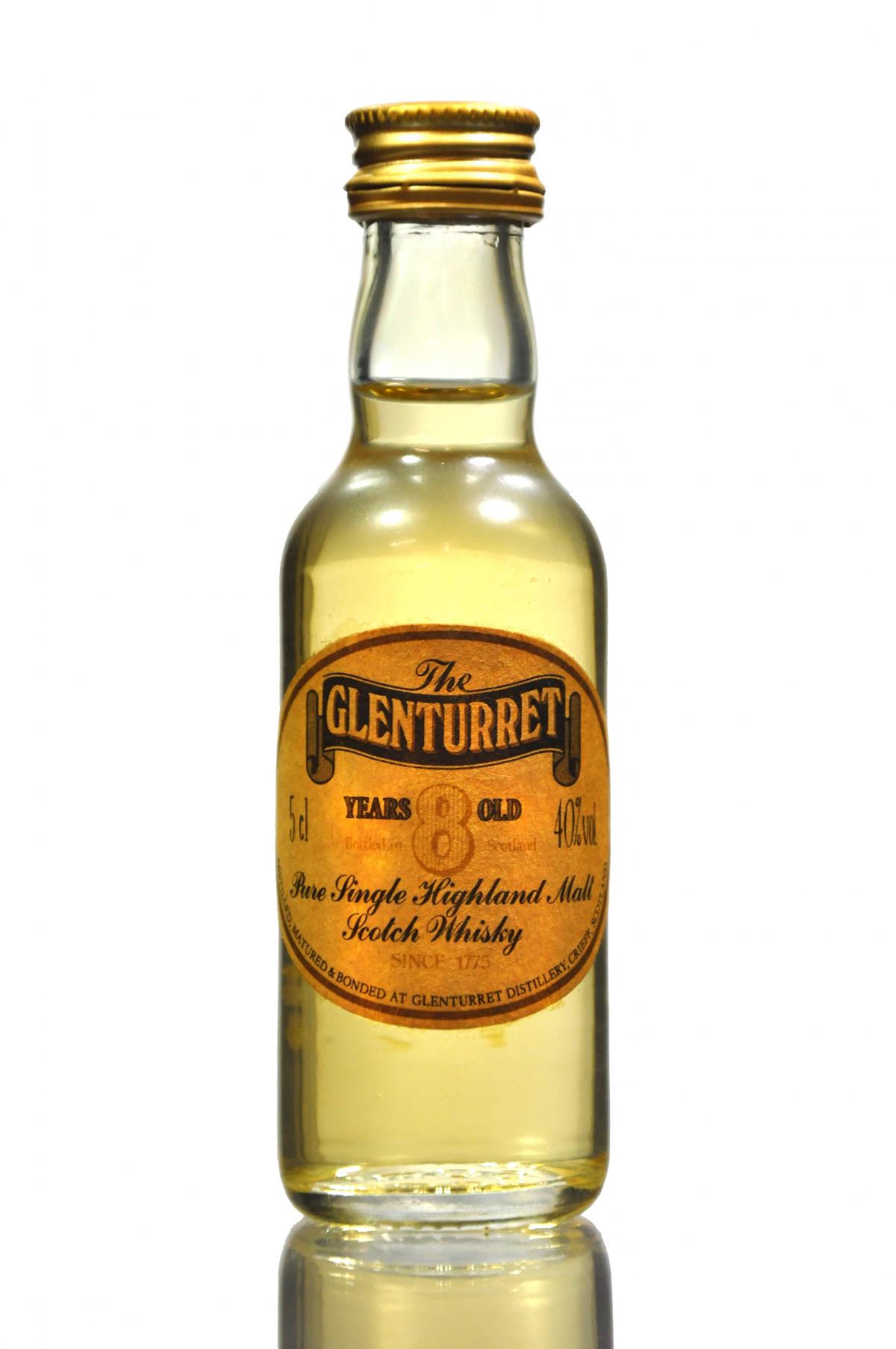 Glenturret 8 Year Old Miniature