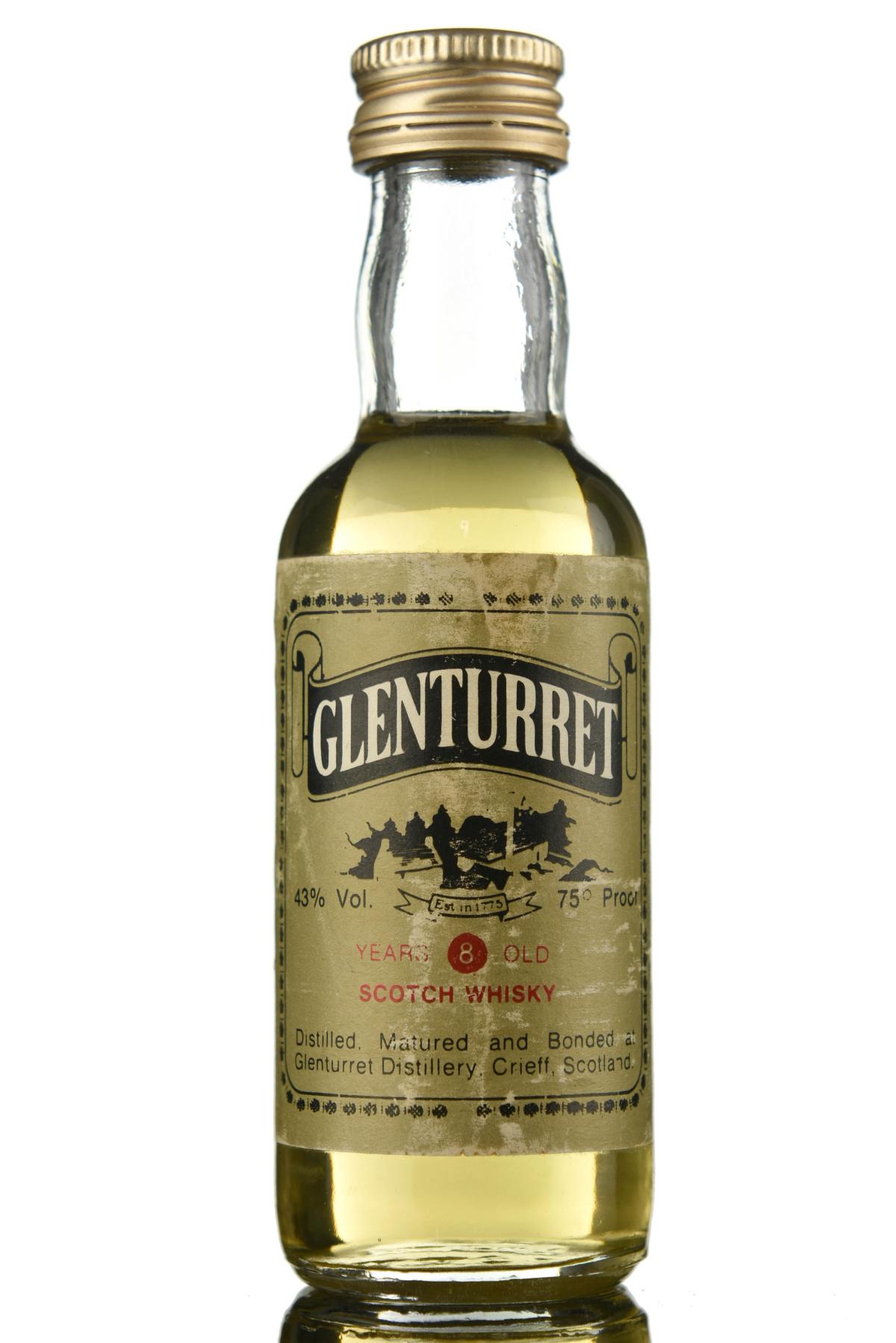 Glenturret 8 Year Old Miniature