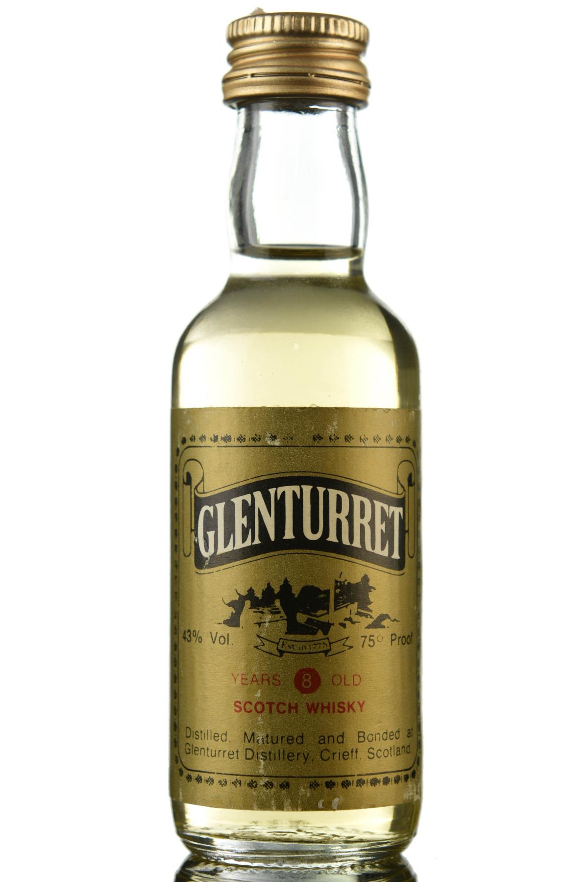 Glenturret 8 Year Old Miniature